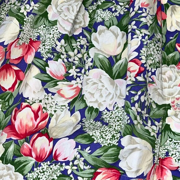 Dogwood Lane Vintage Floral Prairie Dress Sleeveless 6X - Picture 2 of 7